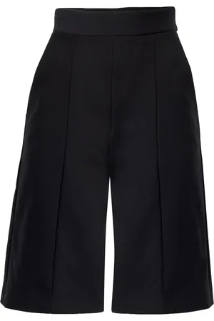 Carolina Herrera Plisserede Bermuda-shorts
