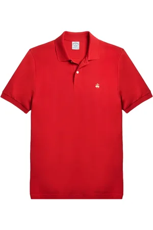Brooks Brothers Polo med logo-broderi