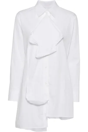 YOHJI YAMAMOTO Asymmetrisk skjorte