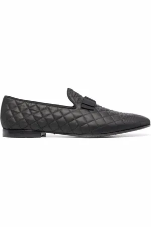 TAGLIATORE Quiltede loafers i læder