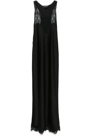 Balenciaga Mellemlang kjole i satin