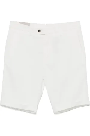 corneliani Shorts med oprullede opslag