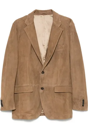 LARDINI Blazer i ruskind