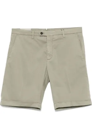 corneliani Shorts med oprullede opslag