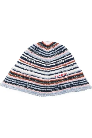 Marni Strikket hat med bred skygge