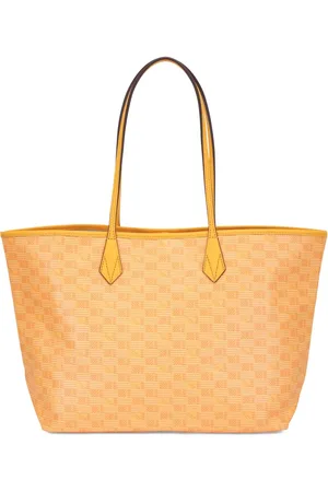 MOREAU Tote i kanvas med monogram