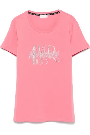 Liu Jo T-shirt med krystallogo
