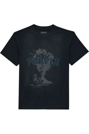 Purple Brand T-shirt med logotryk