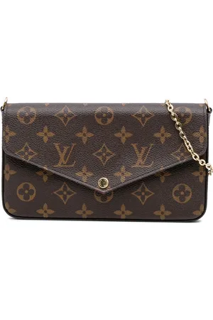 LOUIS VUITTON Pochette Felicie crossbody-taske med monogram fra 2021-2024