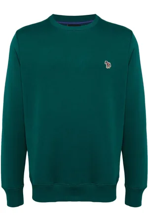 Paul Smith Zebra sweatshirt i økologisk bomuld med logotryk