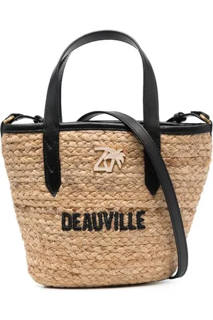 Zadig & Voltaire Vævet ZV Initiale tote