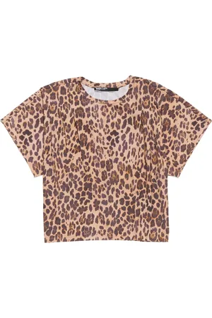 Bimba y Lola Kasseformet top med leopardtryk