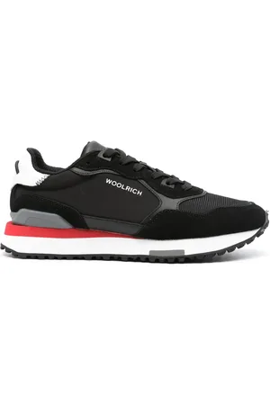 Woolrich Retro sneakers med paneler med logotryk