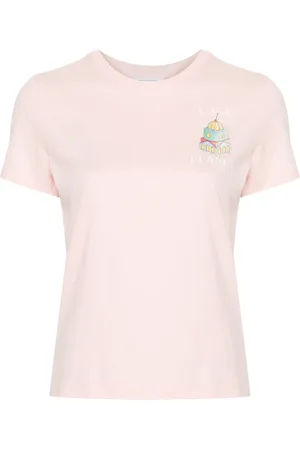 Casablanca T-shirt med logotryk