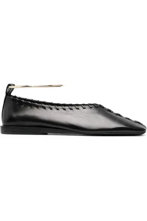 Jil Sander Ballerinaer med ring-detalje