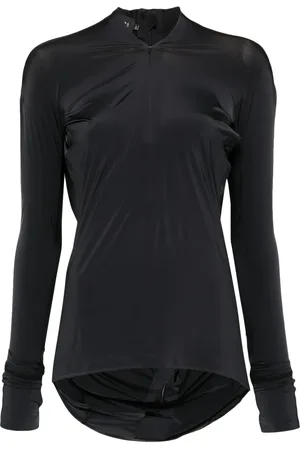 JOHANNA PARV T-shirt med V-hals
