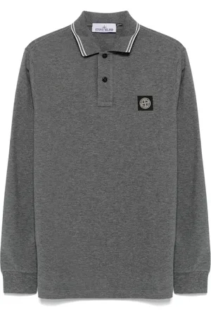 Stone Island Polo med kompasmærke