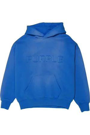 Purple Brand Hættetrøje med logobroderi