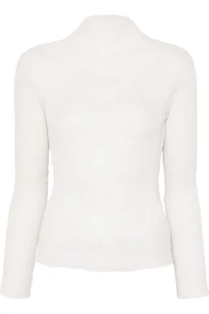 Issey Miyake Snoet top i chiffon