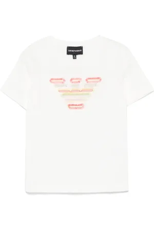 Emporio Armani T-shirt med logobroderi