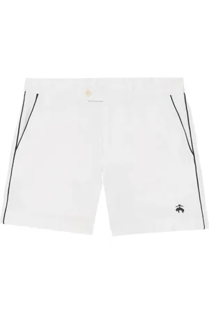Brooks Brothers Tennisshorts med sidekantning