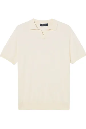 Brooks Brothers Polo i økologisk bomuld og hør
