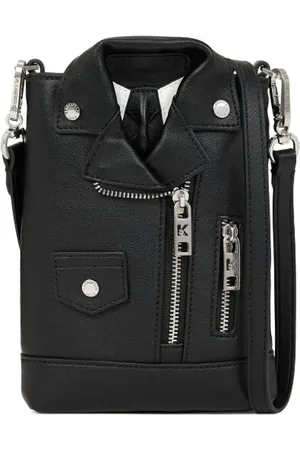 Karl Lagerfeld Lille crossbody-taske i læder