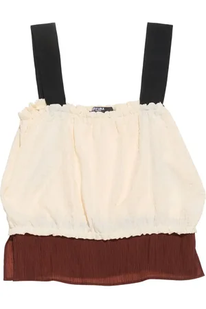 Bimba y Lola Top med ruchet detalje