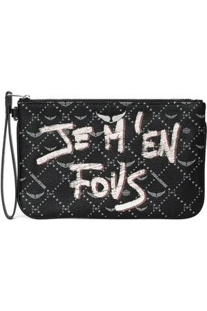 Zadig & Voltaire Clutch med monogram