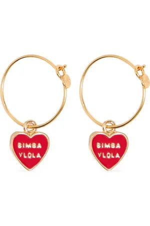 Bimba y Lola Hoop-hjerteøreringe