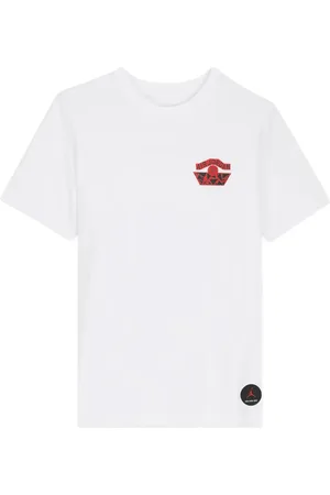 Jordan T-shirt med grafisk "White" tryk
