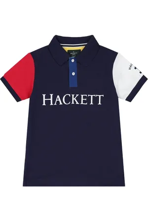 Hackett Polo i bomuld med logo