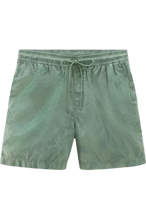 Woolrich Shorts med tropisk tryk og snoretræk