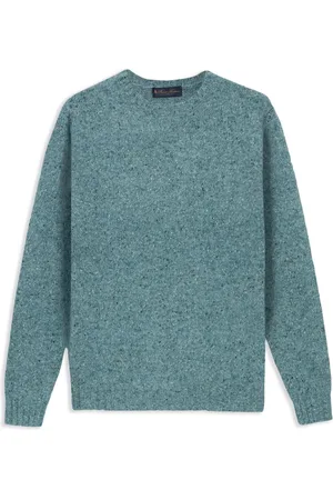 Brooks Brothers Spættet sweater med rund hals