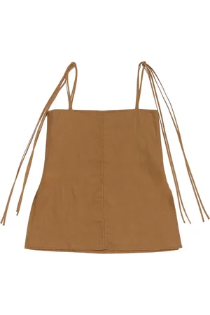 Bimba y Lola Top med satin-stropper