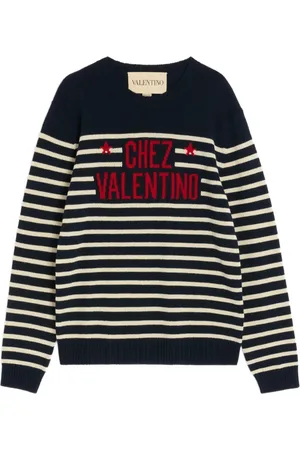 VALENTINO GARAVANI Sweater med Chez-motiv