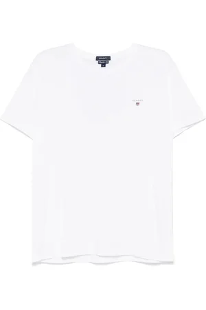 GANT T-shirt med logoapplikation