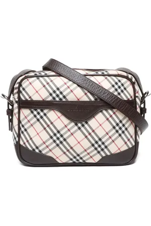 Burberry Ternet Nova håndtaske i lærred fra 2000-2020