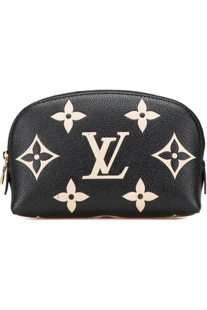 LOUIS VUITTON Tofarvet Empreinte Giant kosmetikpung med monogram fra 2021-2024