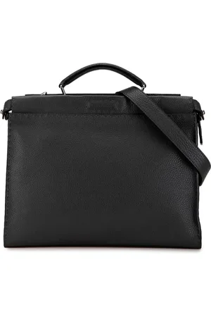 Fendi Selleria Peekaboo Iconic Fit business-taske fra 2000-2010