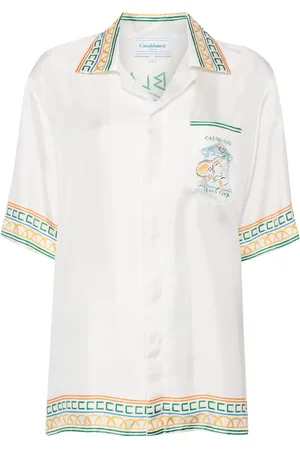 Casablanca Skjorte med monogram-mønster