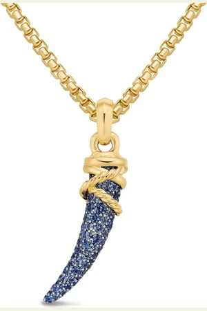 David Yurman Tusk amulet i 18 karat gulguld (28,8 mm)