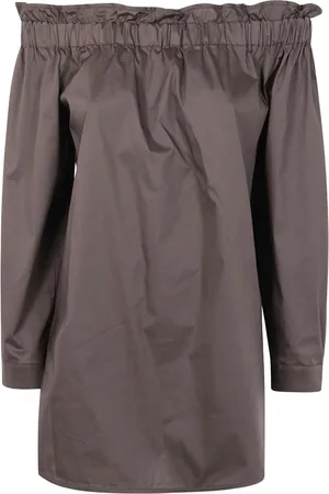 LIVIANA CONTI Bluse med off-shoulder-snit