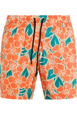 MAUNA KEA Badeshorts med blomstertryk