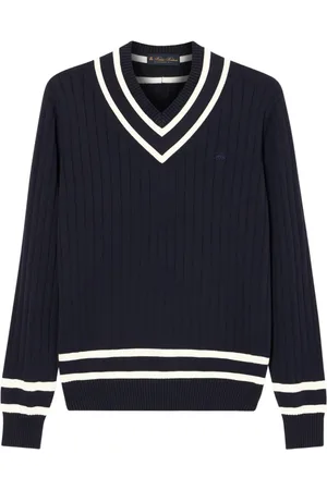 Brooks Brothers Sweater med logo-broderi