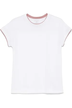 ELEVENTY T-shirt i bomuld