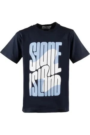 Stone Island T-shirt med logotryk