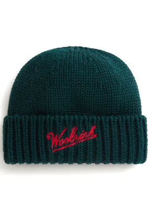Woolrich Hue i merinould med logo