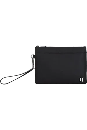 Karl Lagerfeld Clutch i læder med monogram
