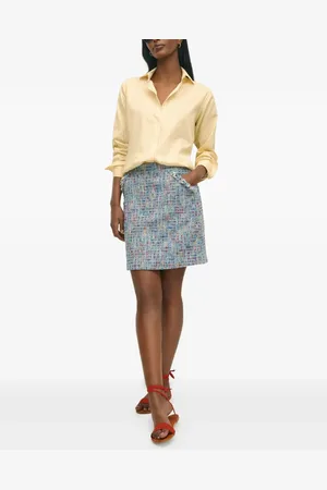 Brooks Brothers Stribet skjorte med knaplukning
